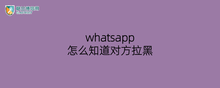 WhatsApp 怎么知道被人拉黑了？
