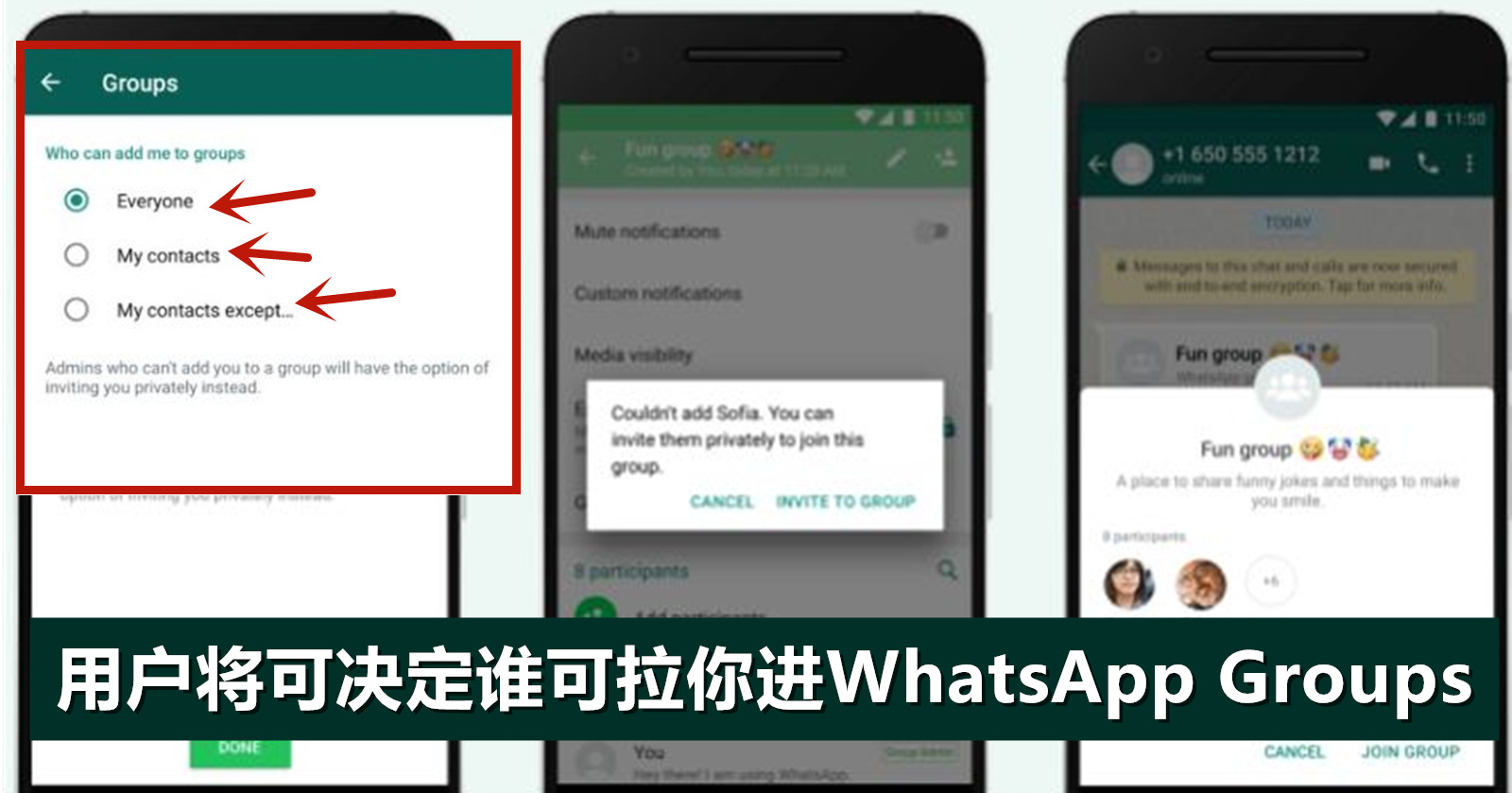 WhatsApp网页版 怎么查看群公告? 登录界面截图