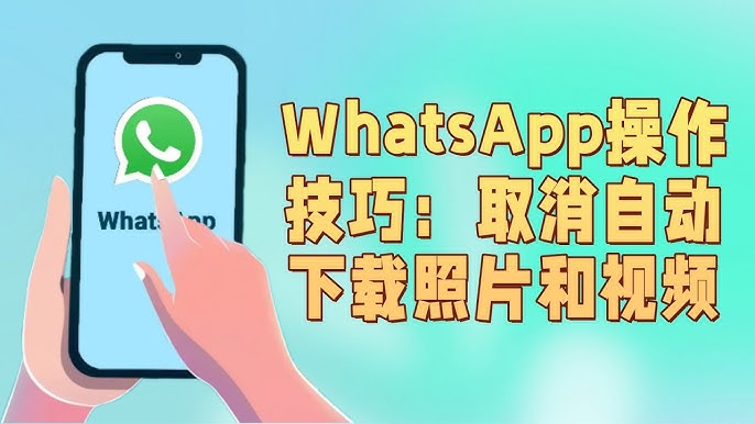 WhatsApp网页版 如何开启自动下载？