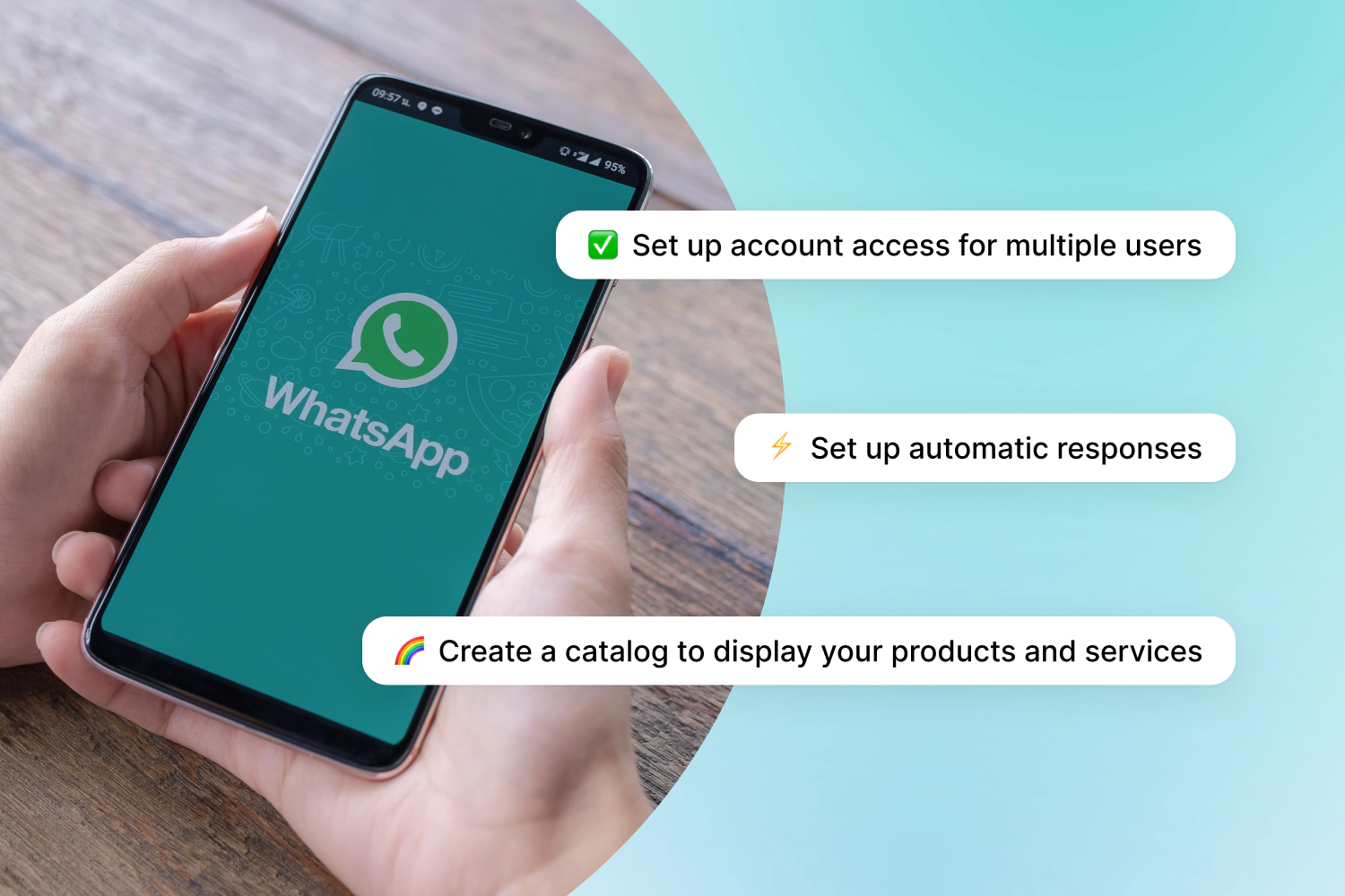 WhatsApp网页版 如何发送只能查看一次的照片? 登录界面截图