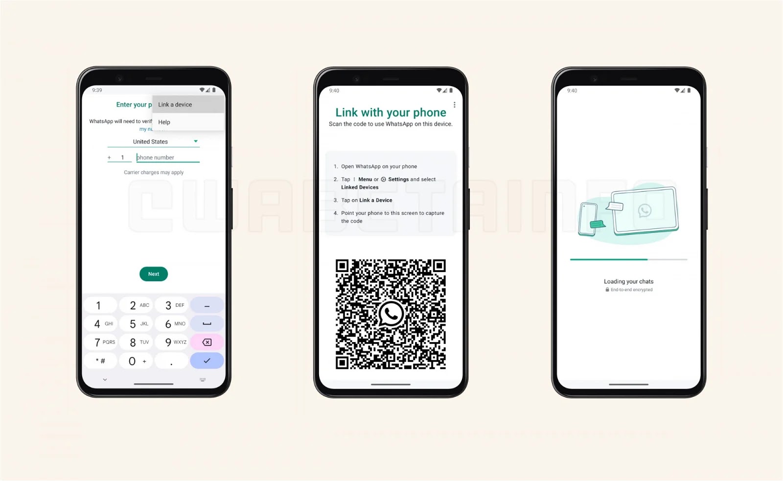 如何在新手机登录 WhatsApp手机版? 示意图