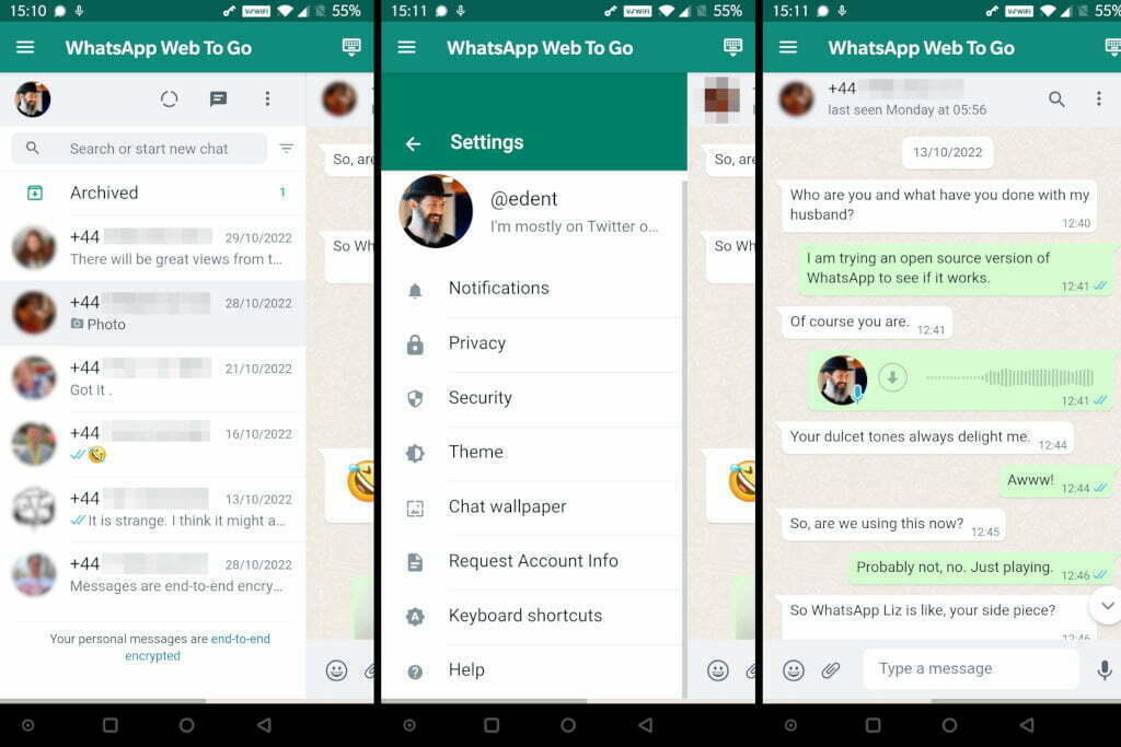 WhatsApp网页版 聊天记录如何同步? 使用教程图