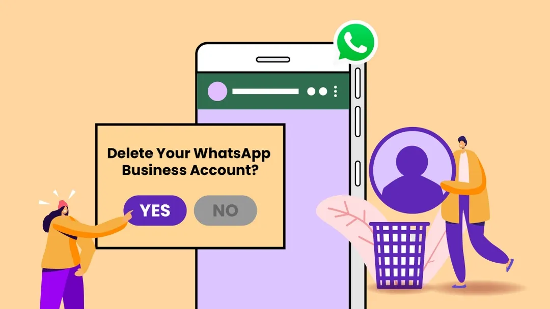 WhatsApp Business 的帳號如何註銷？ 操作界面图