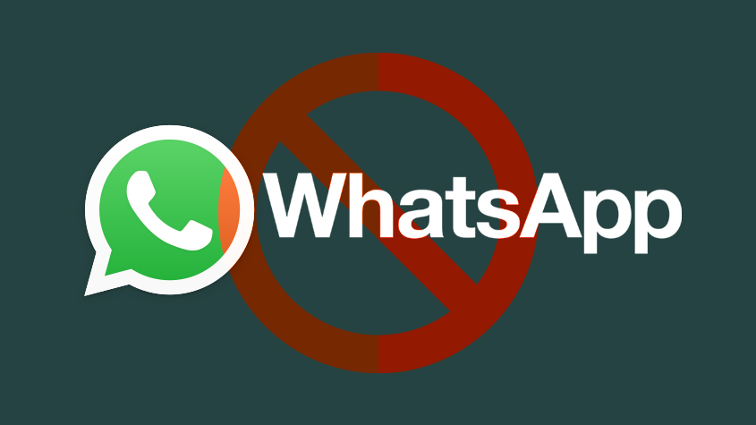 WhatsApp 被封了如何解封? 登录界面截图