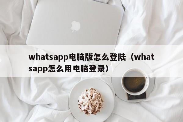 WhatsApp 怎么登录 PC？ 使用教程图