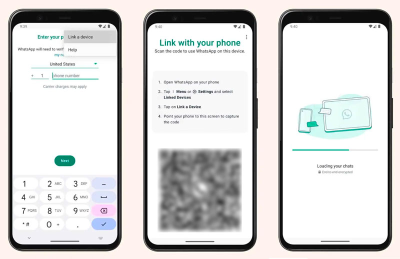 如何注册新的 WhatsApp 账号？ 页面展示图