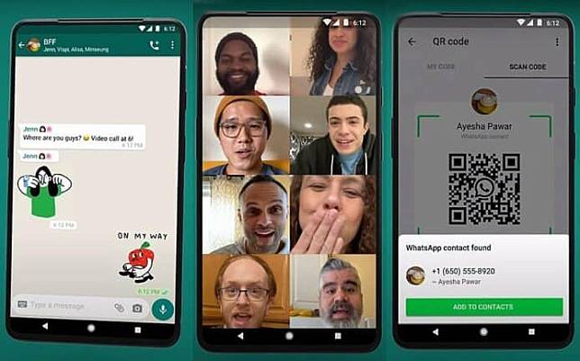 WhatsApp網頁版 怎麼加好友? 示意图