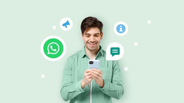 WhatsApp 网页版会发短信吗？ 操作界面图