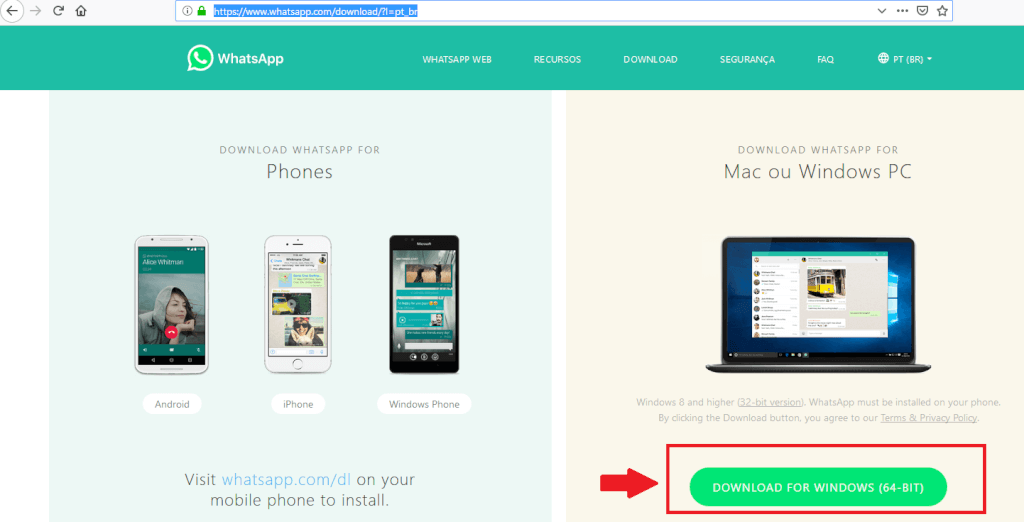 如何在 PC 上安裝 WhatsApp電腦版？ 操作界面图