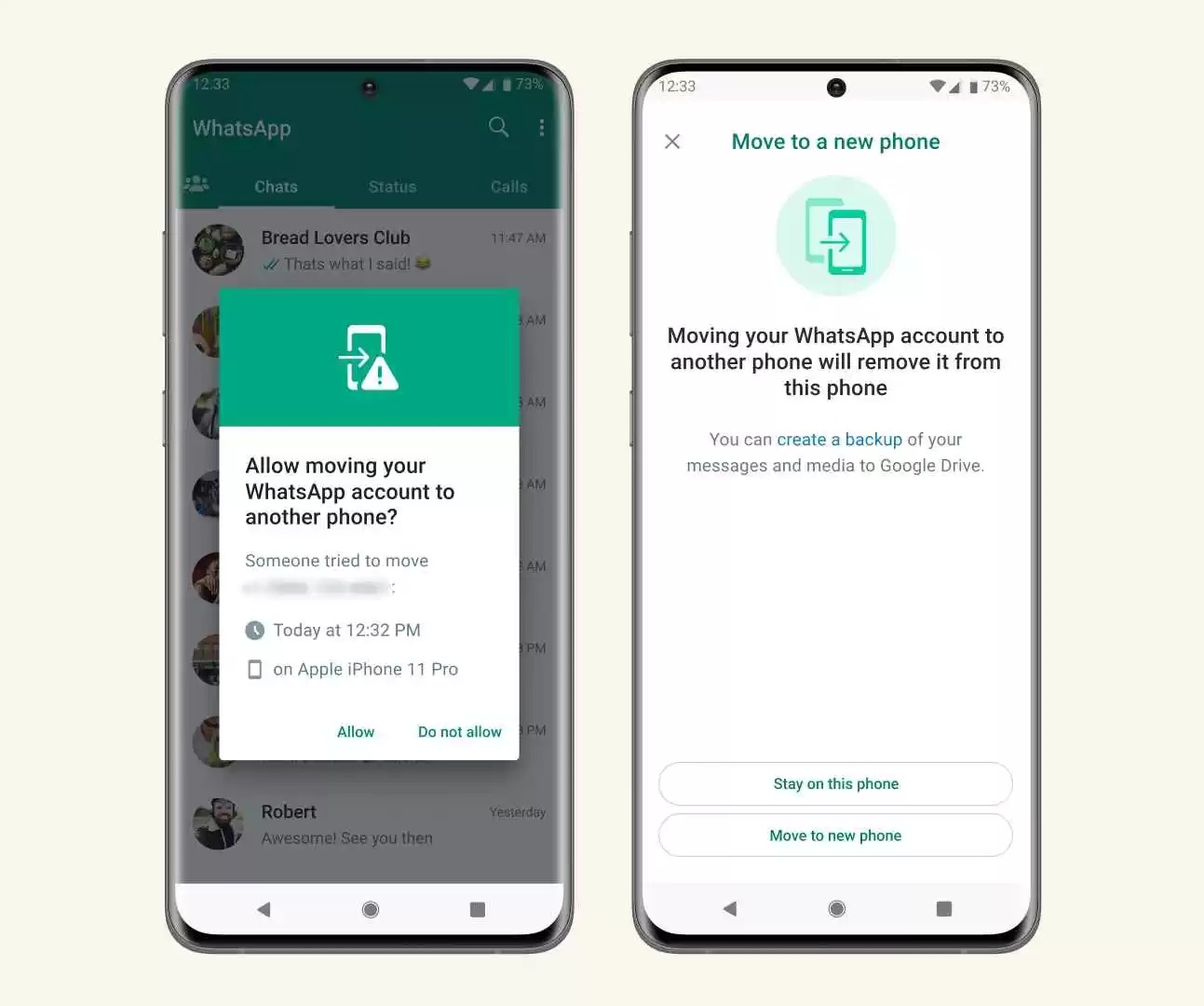 如何在新手机上登录 WhatsApp 手机版？ 页面展示图